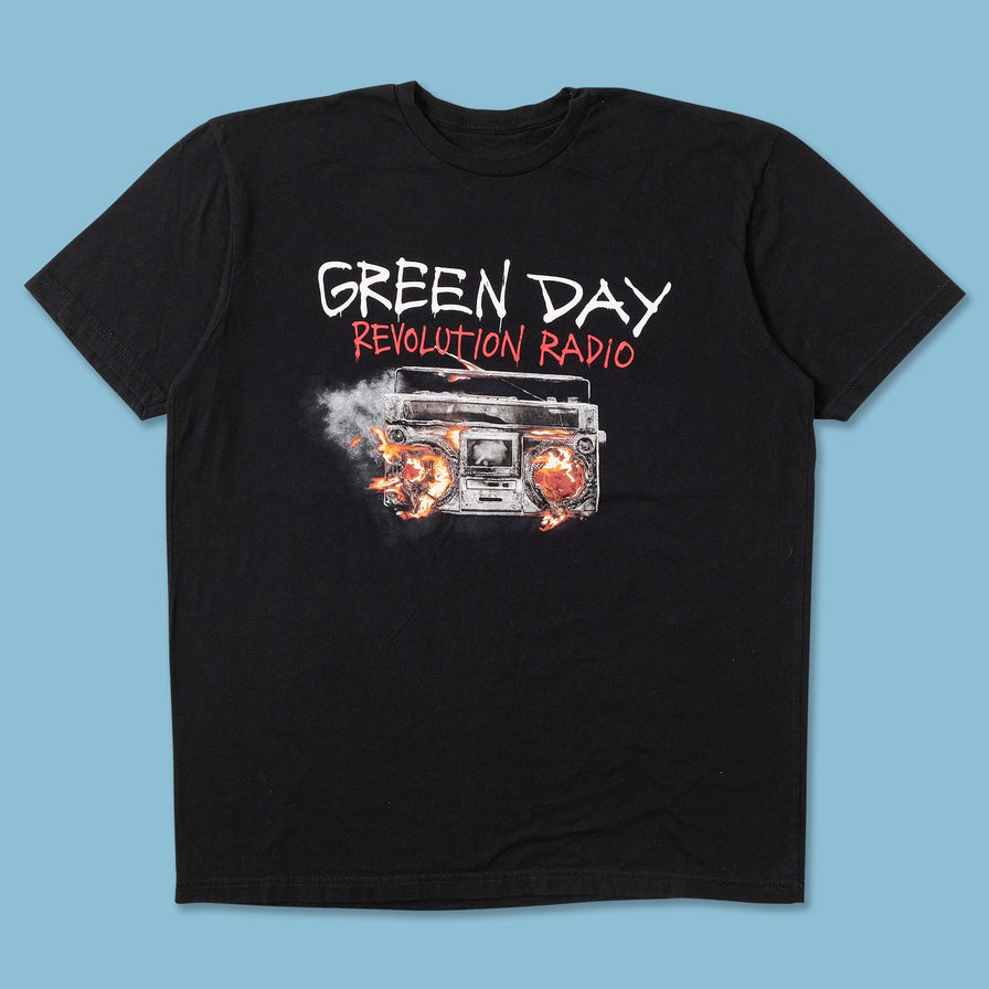 Green Day Revolution Radio T-Shirt Large 