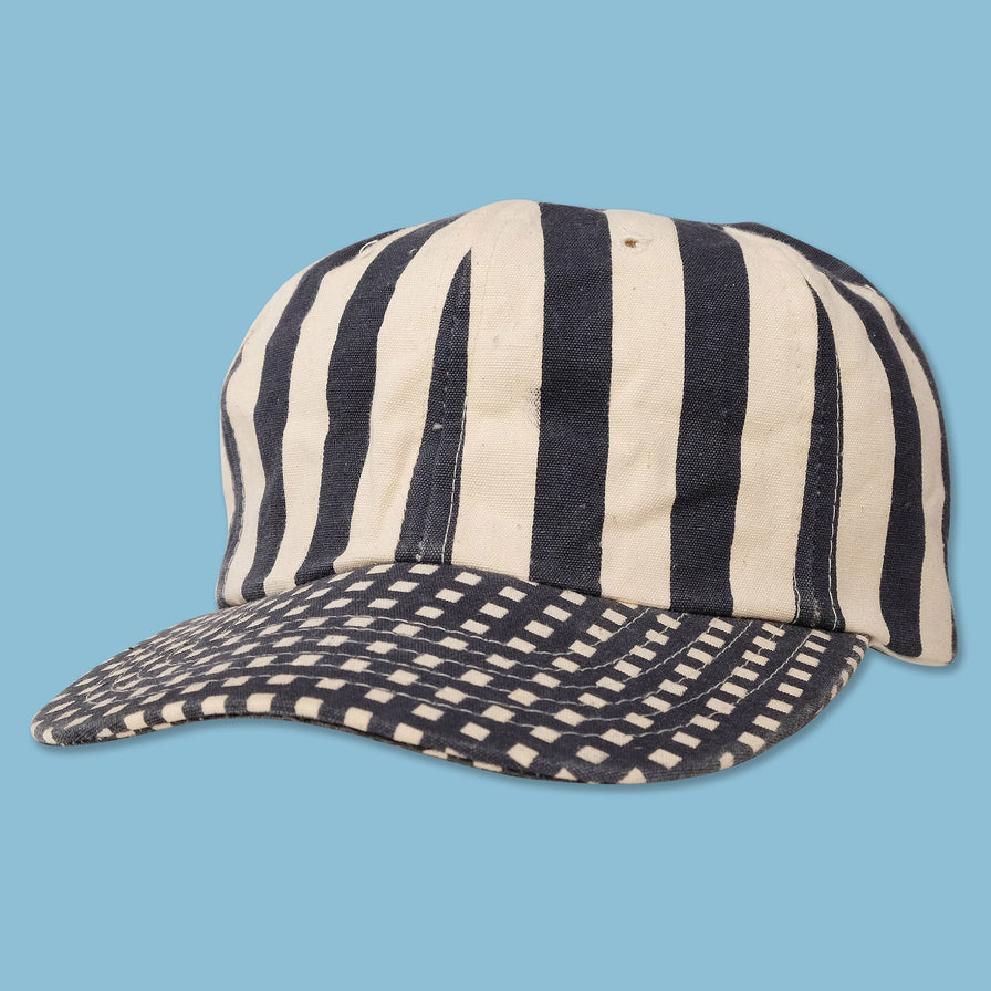 Vintage Striped Strapback 