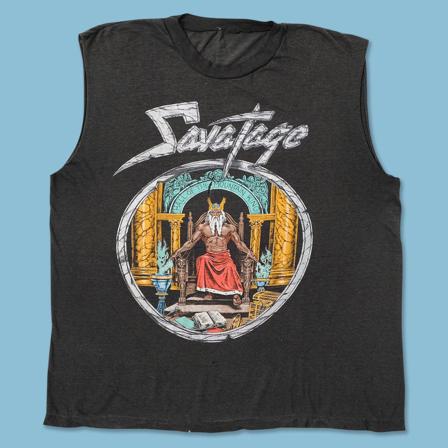 Vintage Savatage Tank Top Medium 