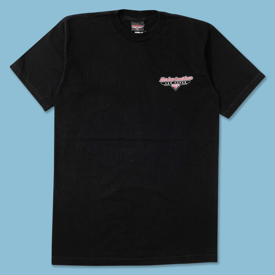 Vintage Harley Davidson Cafe Las Vegas T-Shirt Small 