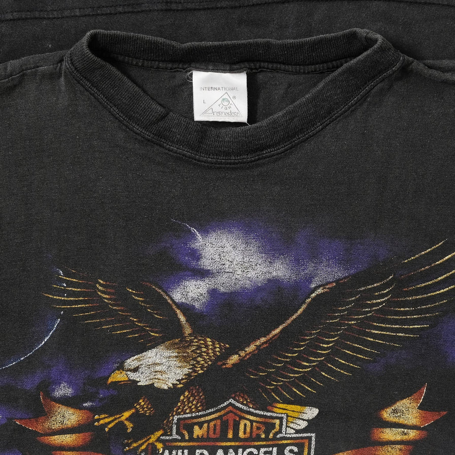 Vintage Biker T-Shirt Medium 