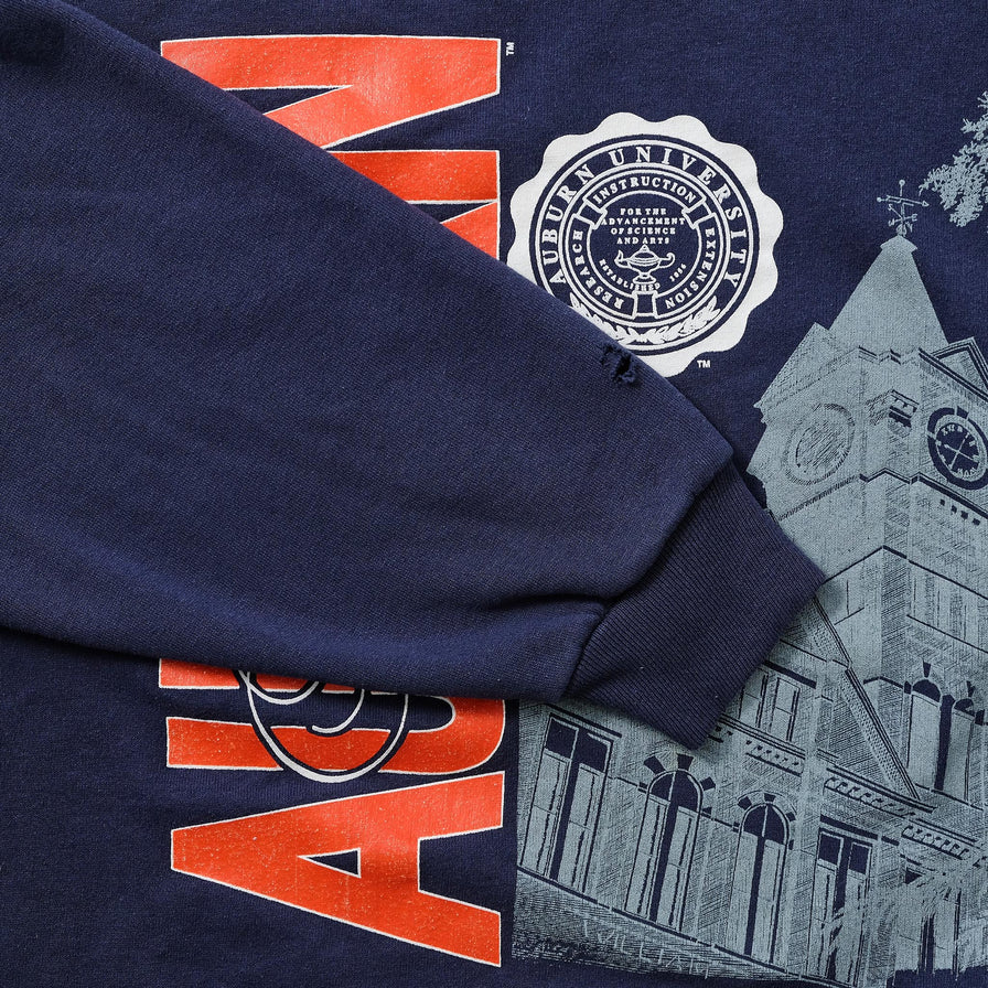 Vintage Auburn Tigers Sweater Large 