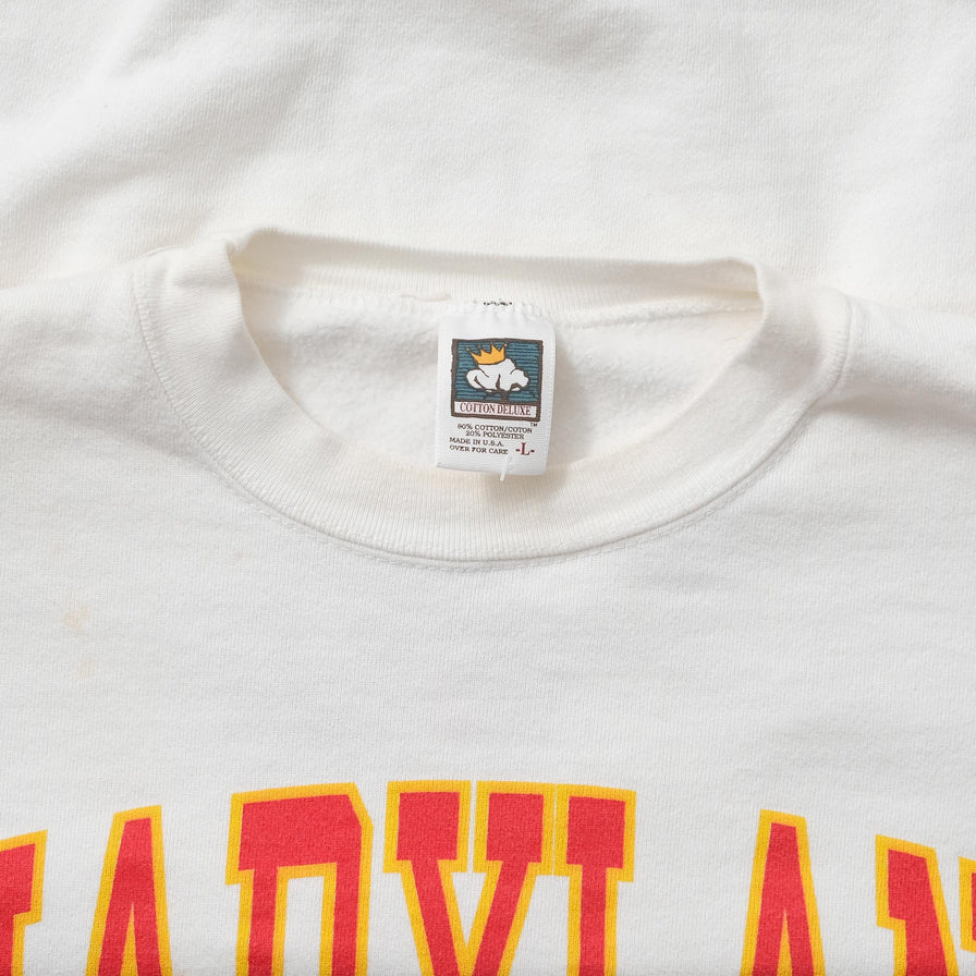 1994 University Of Maryland Sweater Large 