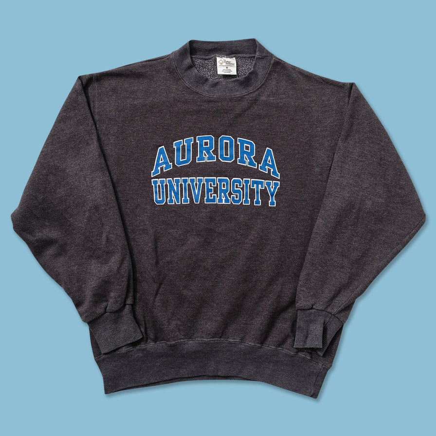 Vintage Aurora University Sweater Small 