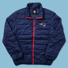 New England Patriots Light Puffer Jacket Medium 