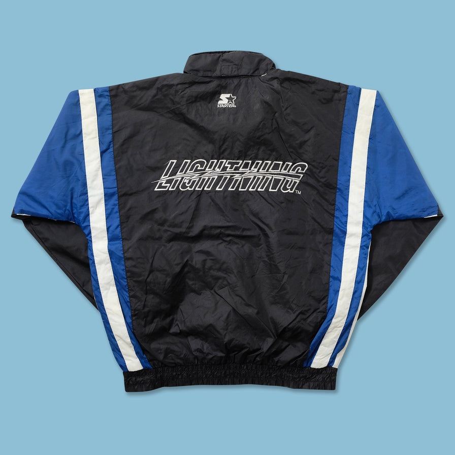 Vintage Starter Tampa Bay Lightning Track Jacket Medium 