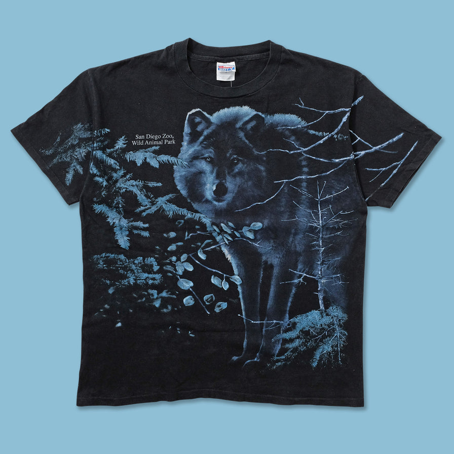 Vintage Wolf T-Shirt XLarge 