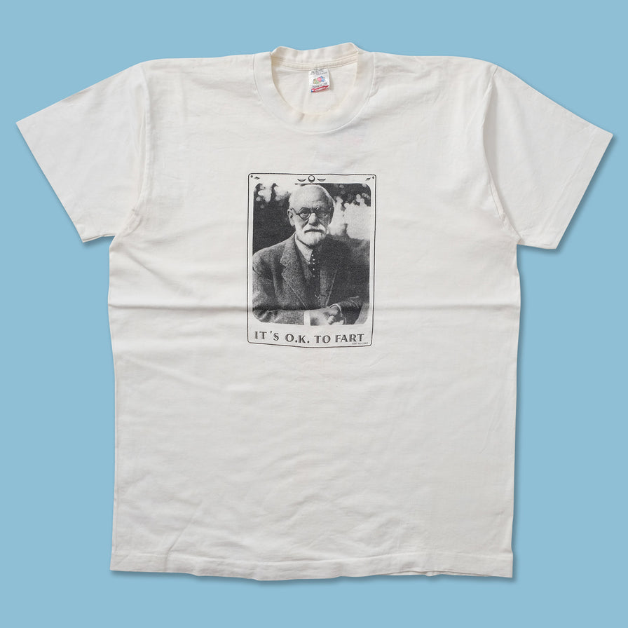 1995 Sigmund Freud Fart T-Shirt XLarge 