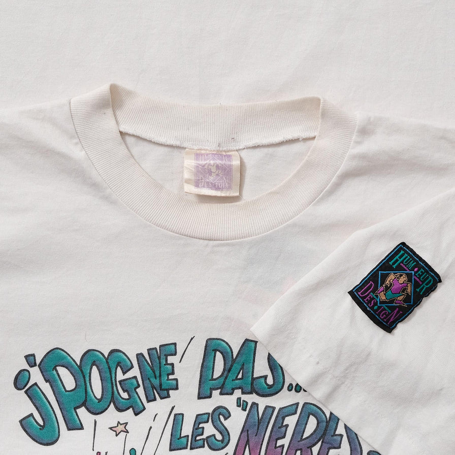 Vintage Sport Etudiant T-Shirt Large 