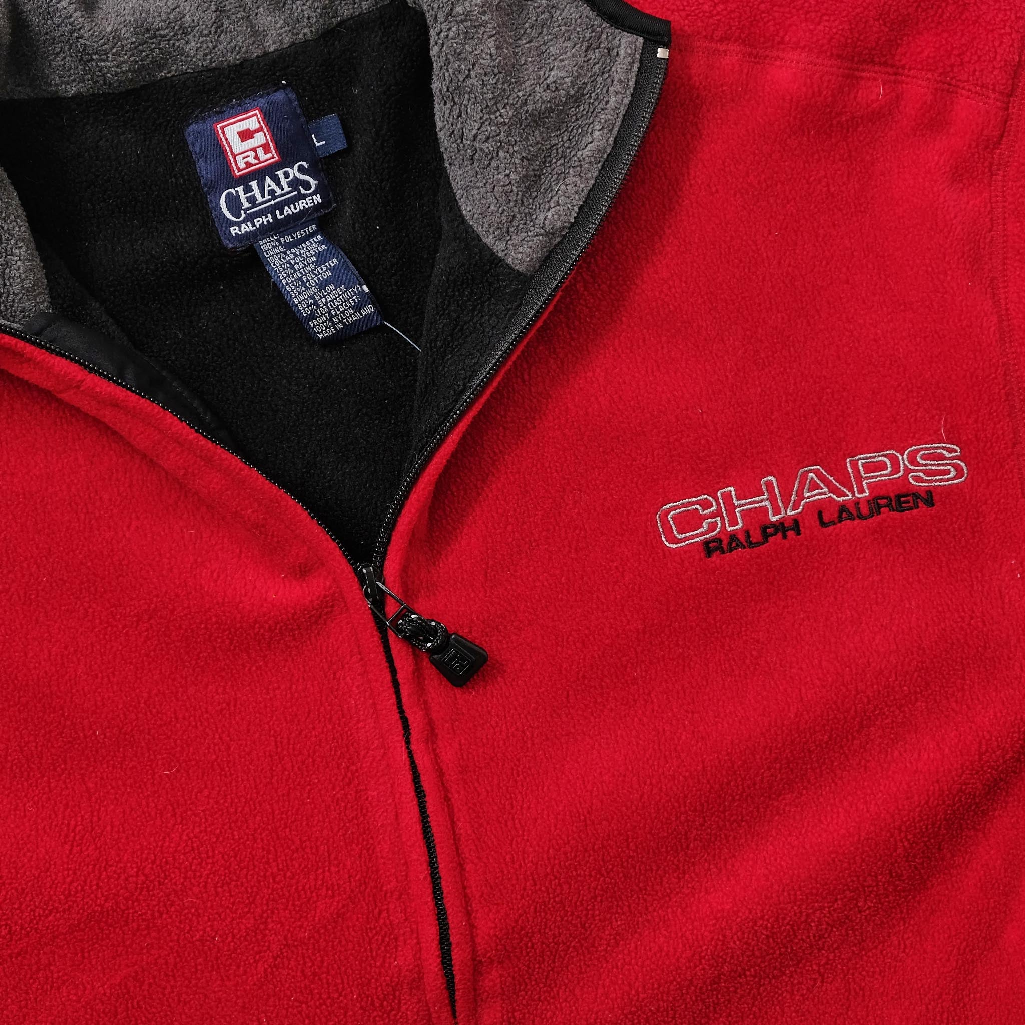 Chaps ralph lauren clearance fleece