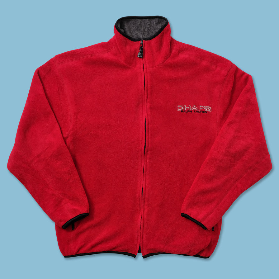 Vintage Chaps By Ralph Lauren Fleece Jacket Medium 