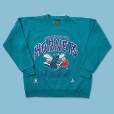 Vintage Charlotte Hornets Sweater Large 