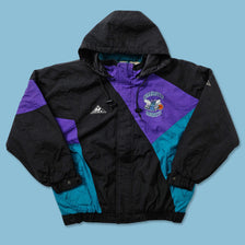 Vintage Charlotte Hornets Anorak Large 