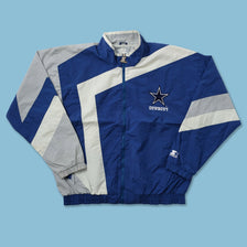 Vintage Starter Dallas Cowboys Track Jacket XLarge 