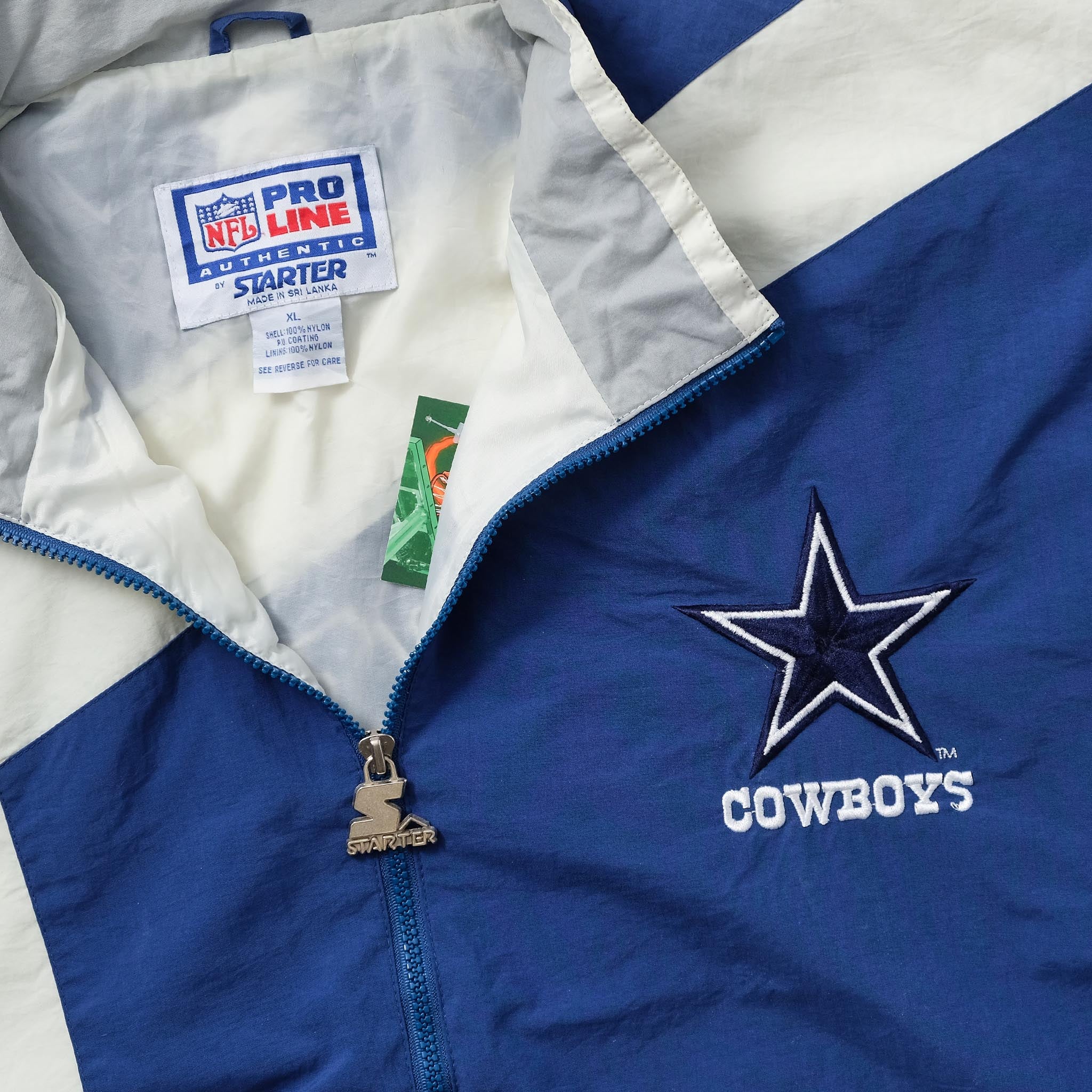 Dallas Cowboys Vintage Starter Track Suit Top (L)