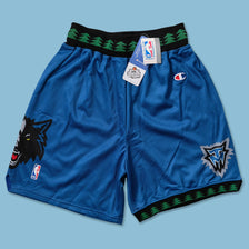 Vintage Champion Minnesota Timberwolves Shorts Large - Double Double Vintage