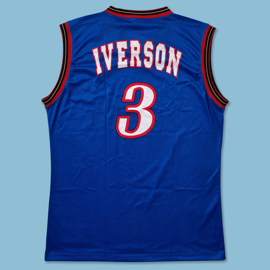 Vintage Champion Philadelphia 76ers Jersey XLarge - Double Double Vintage