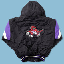 Women's Starter Toronto Raptors Anorak - Double Double Vintage