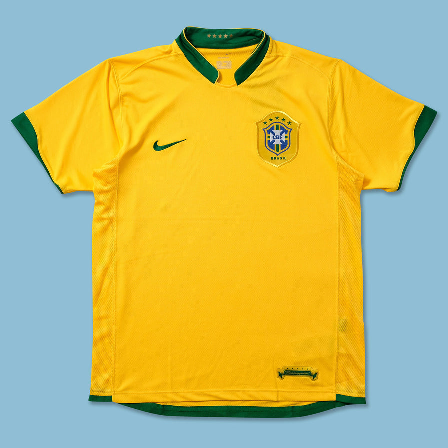 2006 Nike Brasil Jersey - Double Double Vintage