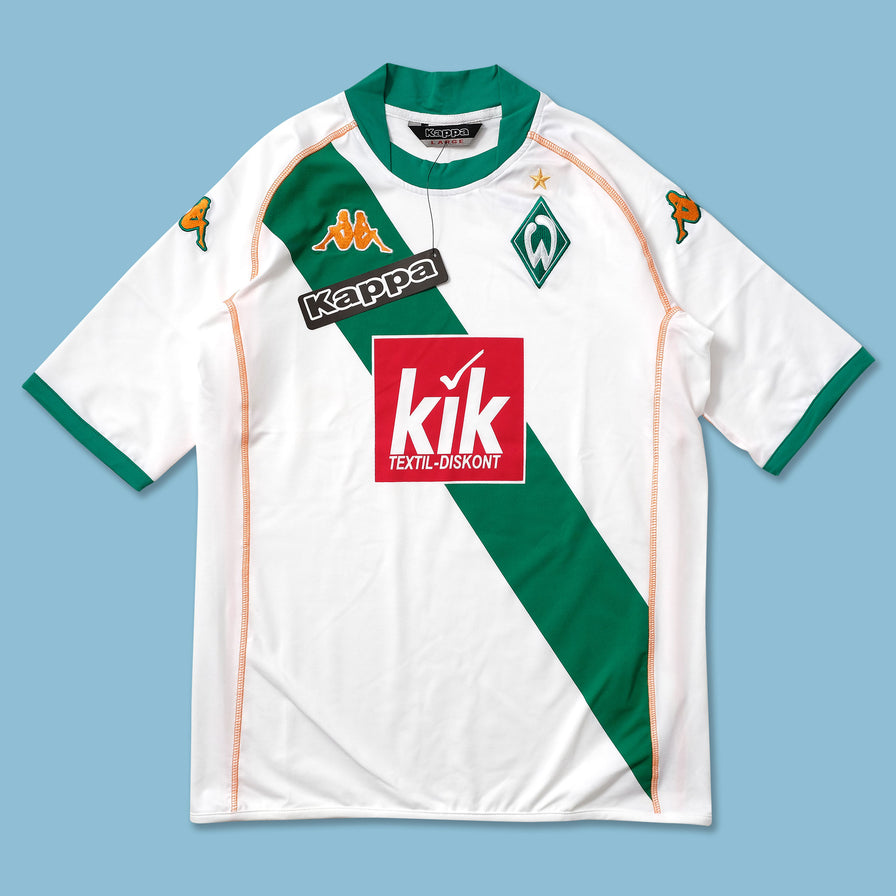 2004 Kappa Werder Bremen Jersey Double Double Vintage