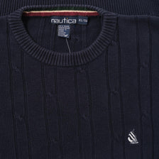 Vintage Nautica Knit Sweater XLarge 