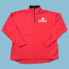 Vintage Sidney Swans Q-Zip Fleece Sweater XLarge 