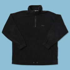 Vintage Fila Fleece Q-Zip Sweater XLarge 