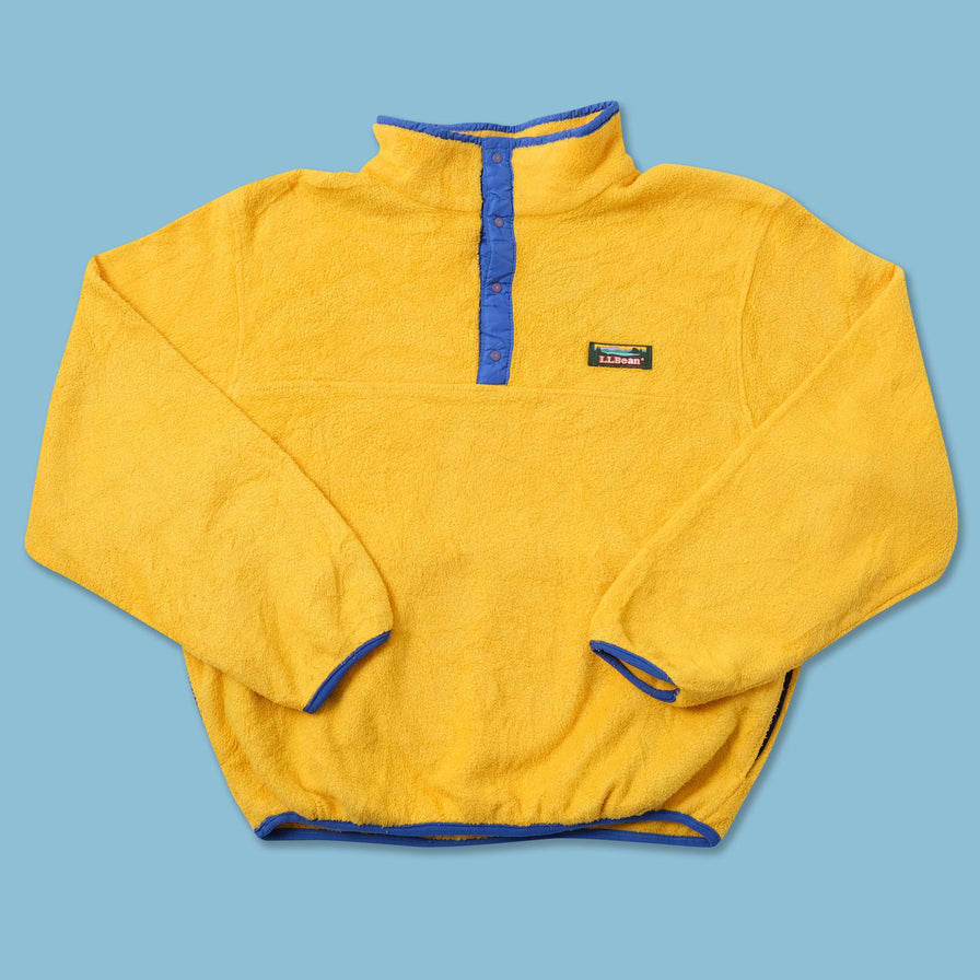 Vintage L.L. Bean Snap Fleece Medium 