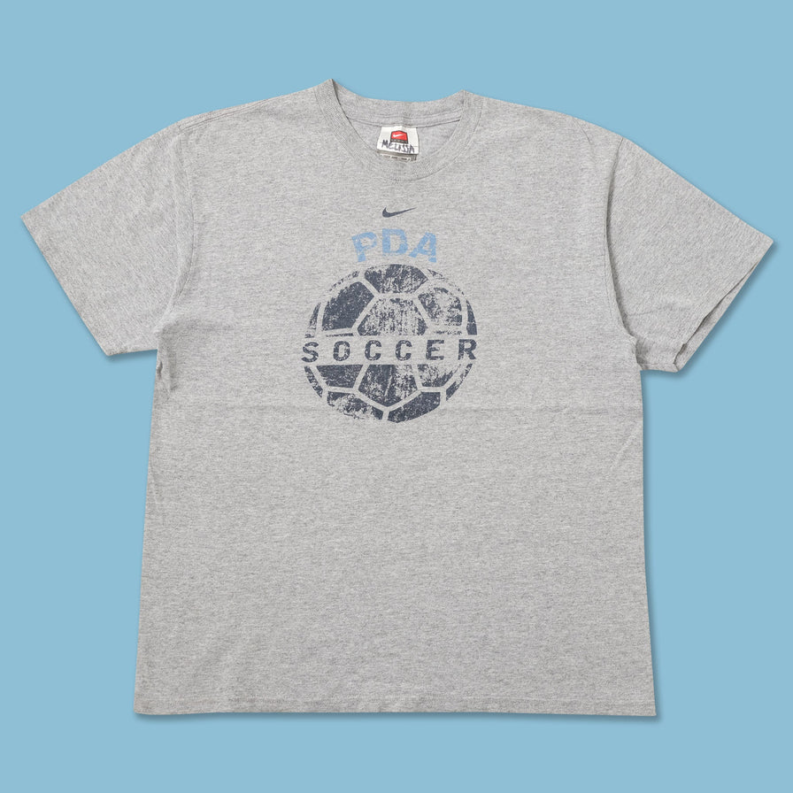 Vintage Nike PDA Soccer T-Shirt Small 