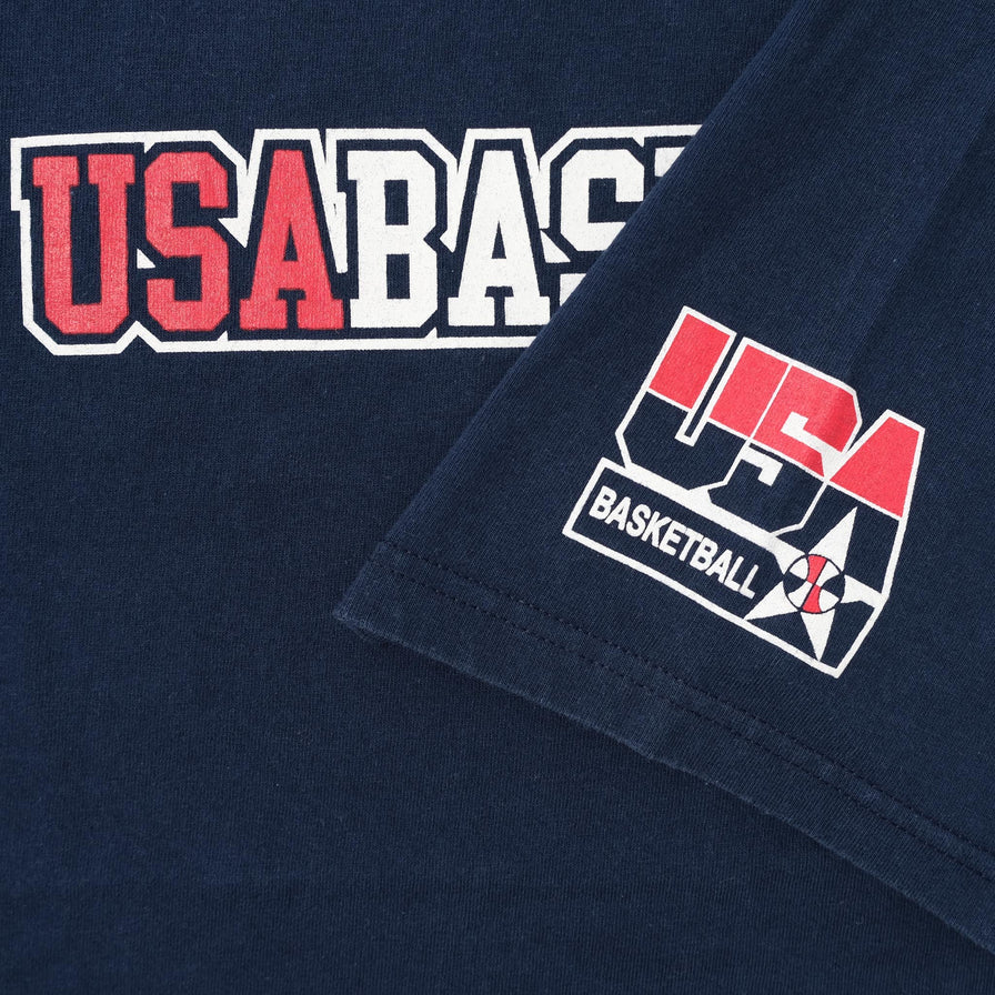 Vintage Nike USA Basketball T-Shirt Medium 