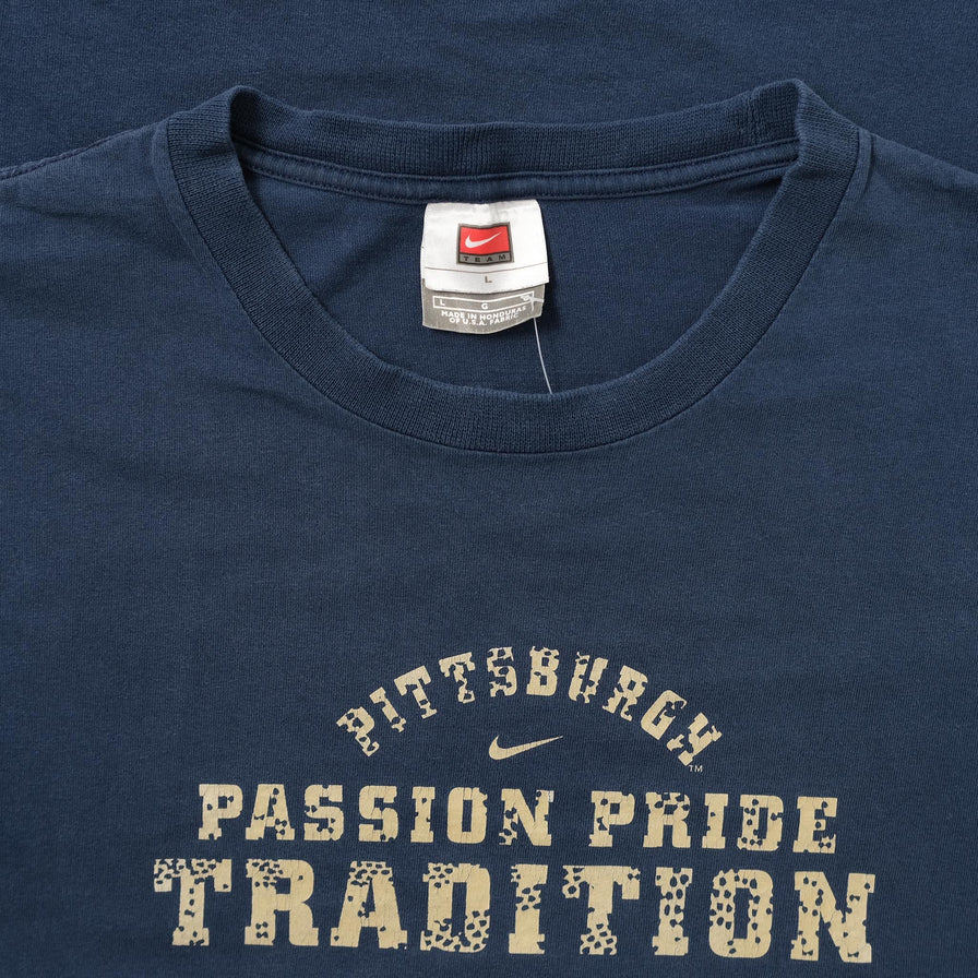 Vintage Nike Pittburgh Panthers T-Shirt XLarge 