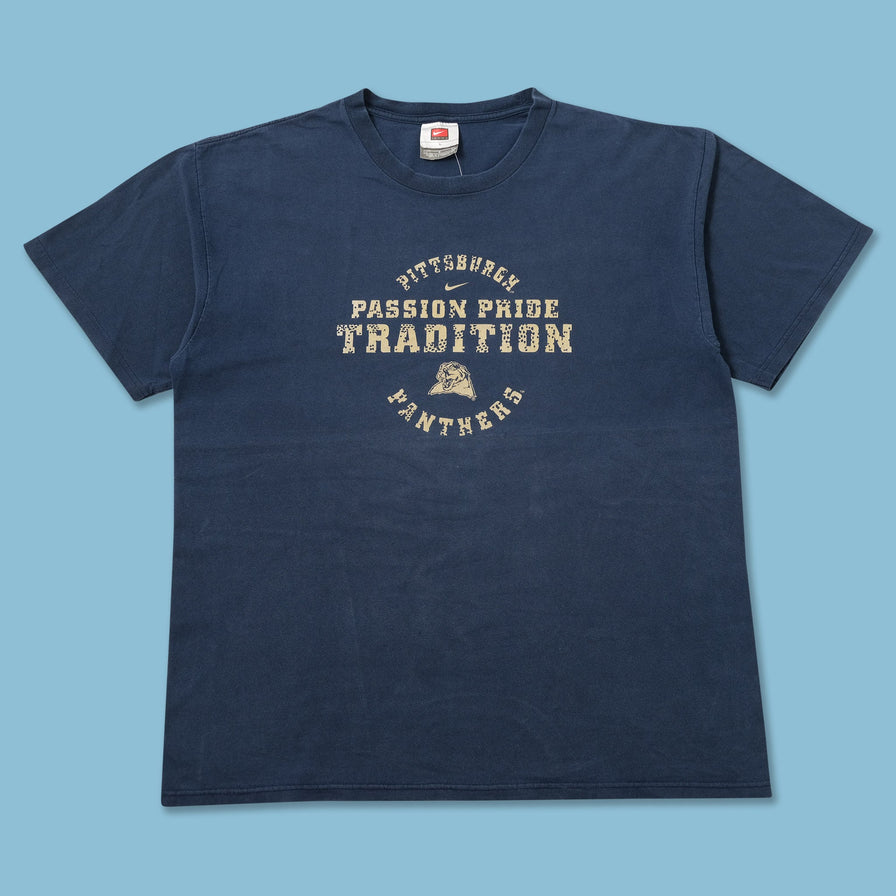 Vintage Nike Pittburgh Panthers T-Shirt XLarge 