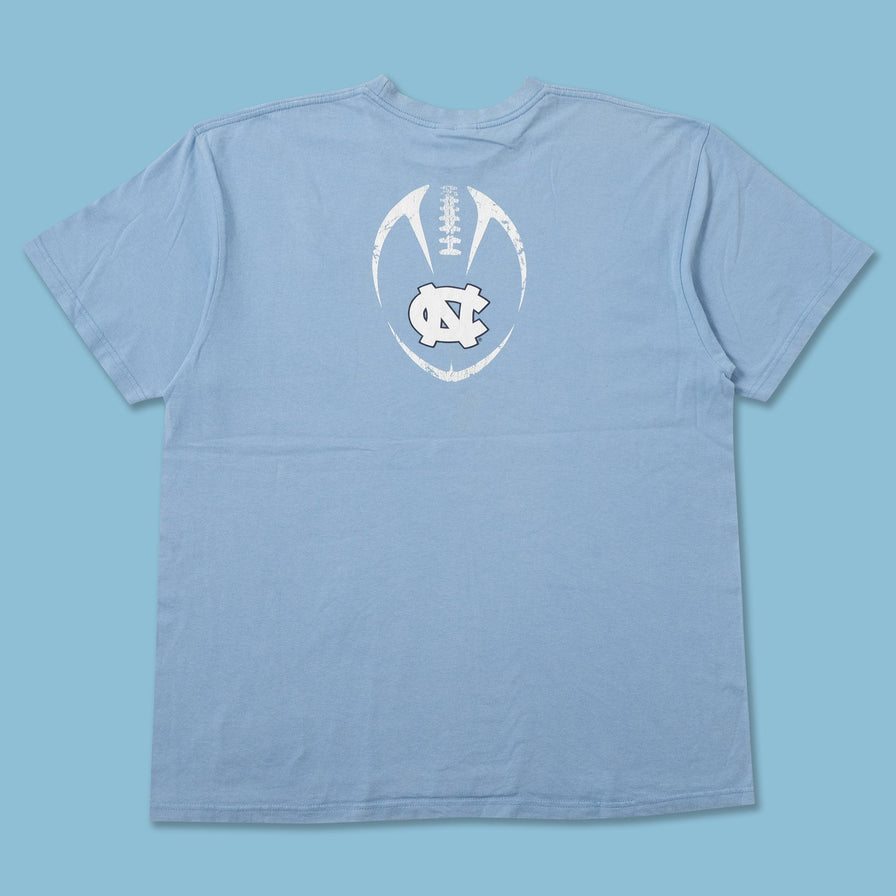 Vintage Nike North Carolina Football T-Shirt XLarge 