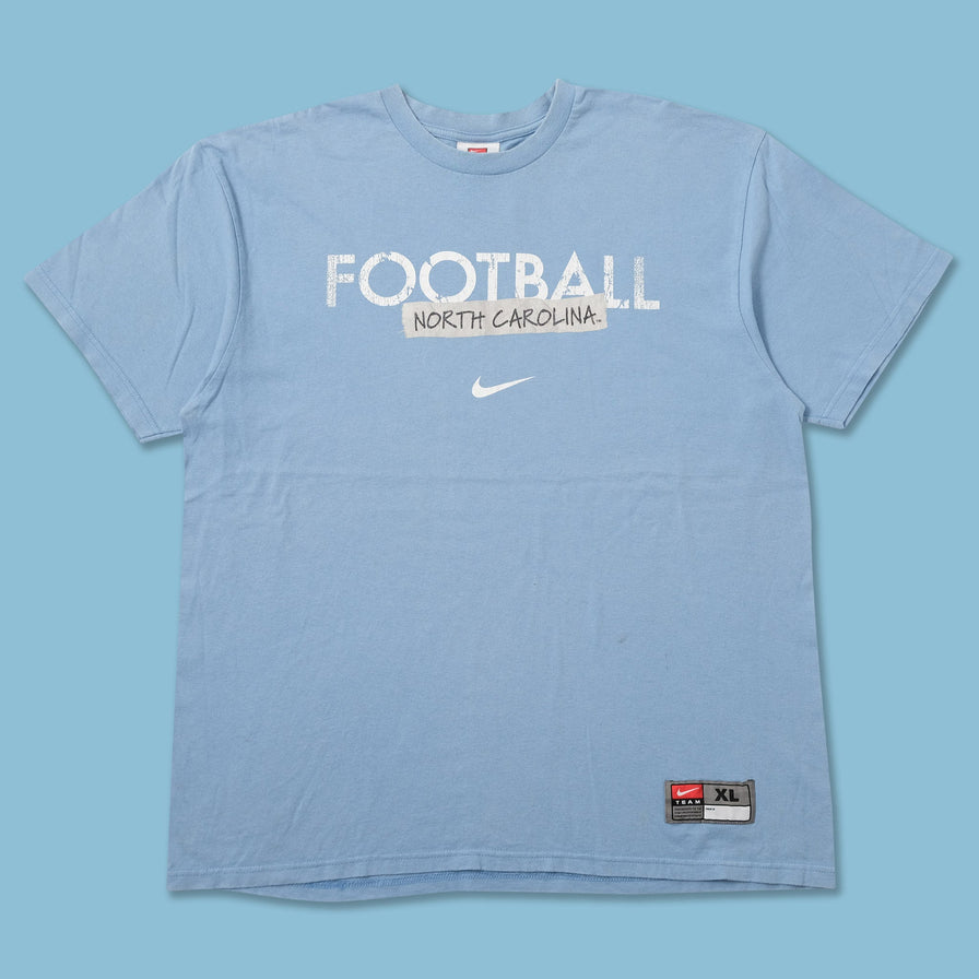 Vintage Nike North Carolina Football T-Shirt XLarge 