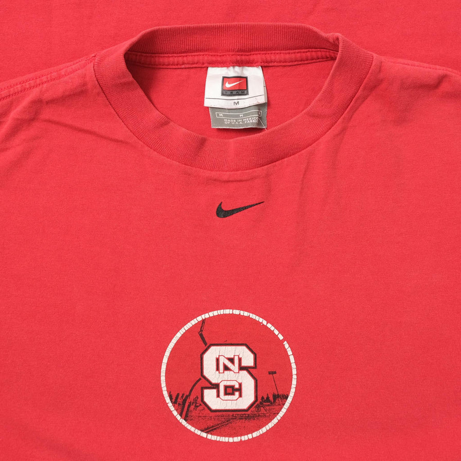 Vintage Nike NC State Football T-Shirt Medium 