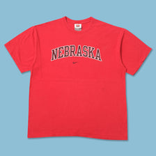 Vintage Nike Nebraska T-Shirt Large 