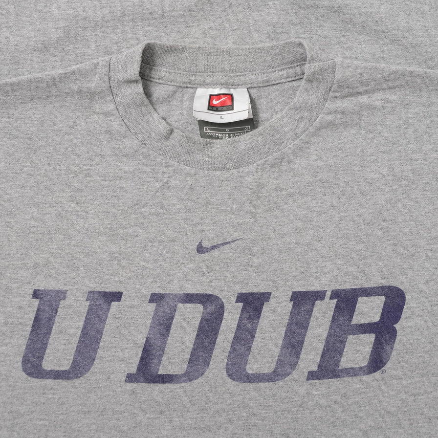 Vintage Nike UDUB T-Shirt Large 