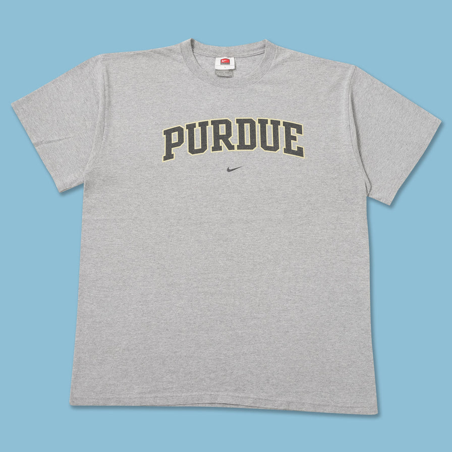 Vintage Nike Purdue T-Shirt Large 