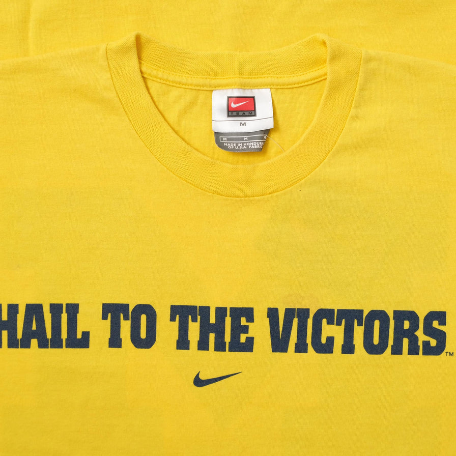Vintage Nike Michigan Wolverines T-Shirt Medium 