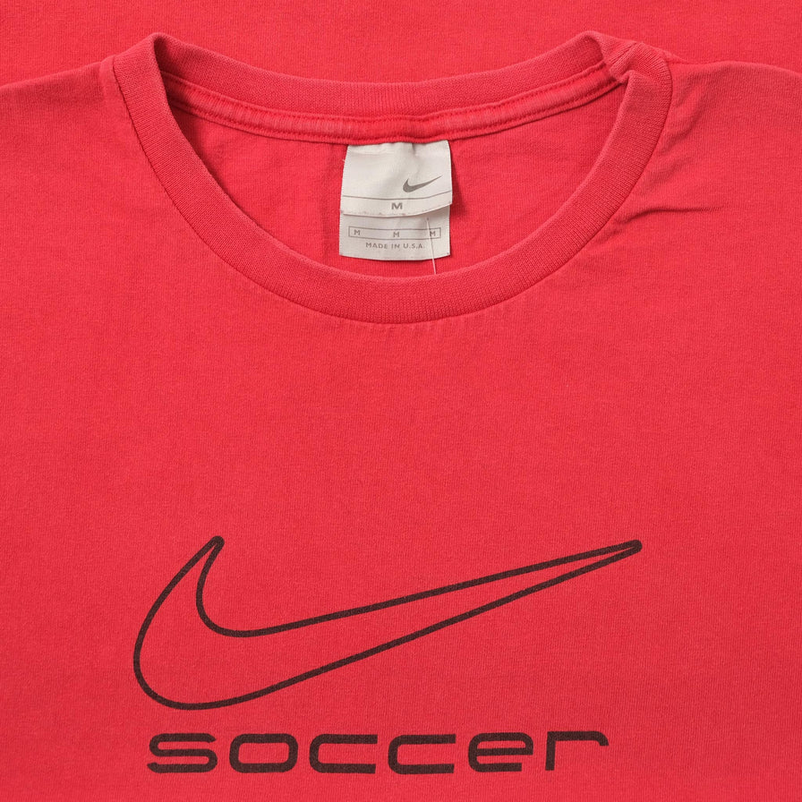 Vintage Nike Soccer T-Shirt Medium 