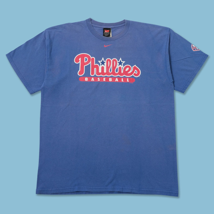 Vintage 2002 Nike Phillies Baseball T-Shirt Large 