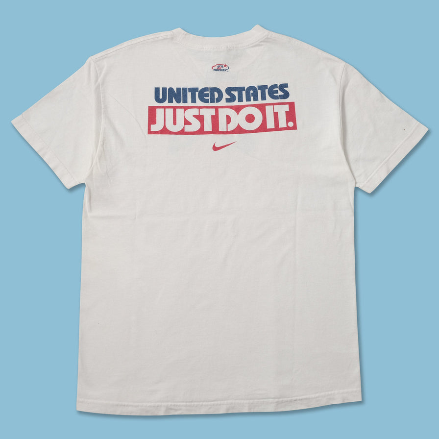 Vintage Nike USA Hockey T-Shirt Medium 