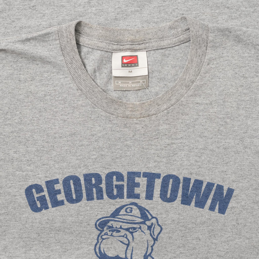 Vintage Nike Georgtown Soccer T-Shirt Medium 