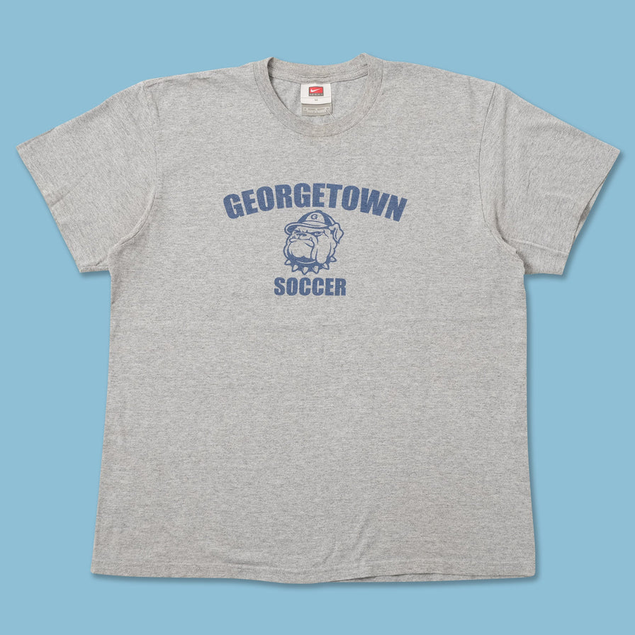 Vintage Nike Georgtown Soccer T-Shirt Medium 