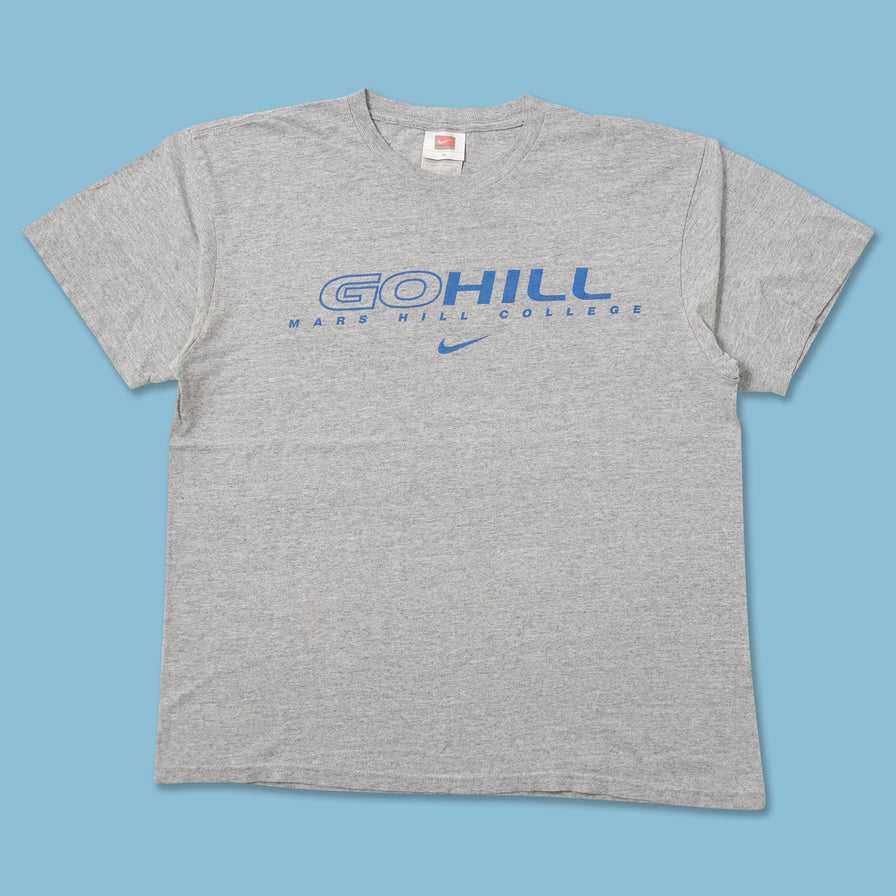 Vintage Nike Mars Hill College T-Shirt Medium 