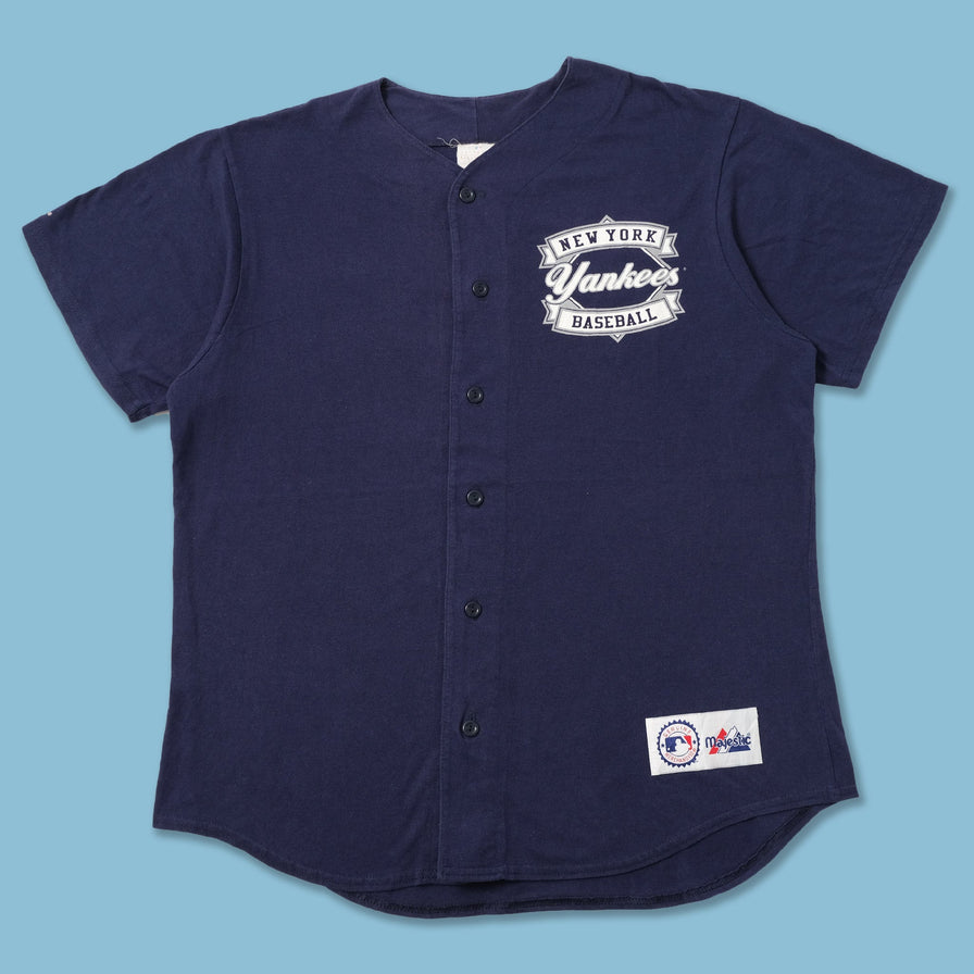 Vintage New York Yankees Cotton Jersey Large 