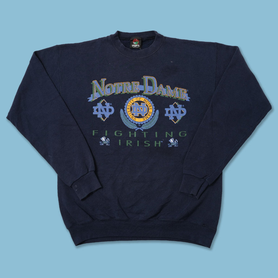 Vintage Notre Dame Sweater Large 