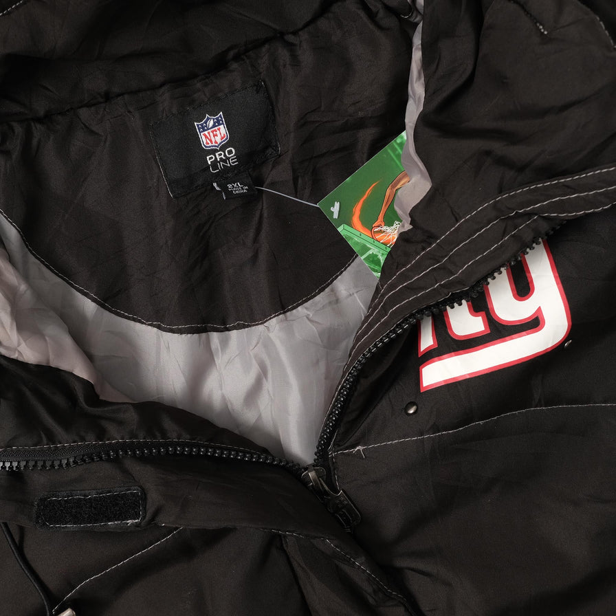 Vintage New York Giants Padded Jacket XLarge 