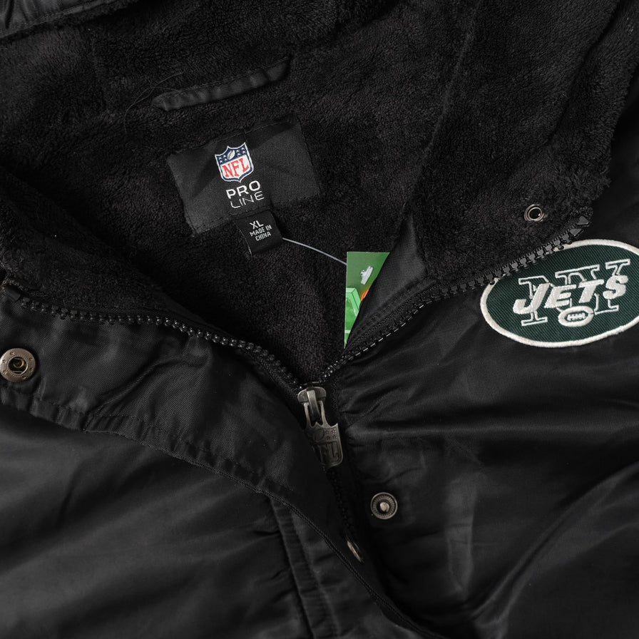 Vintage New York Jets Padded Jacket XLarge 