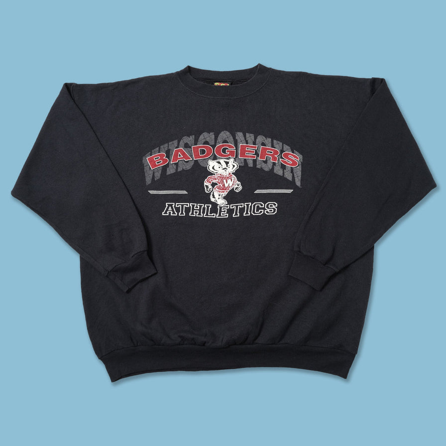 Vintage Wisconsin Badgers Sweater XLarge 